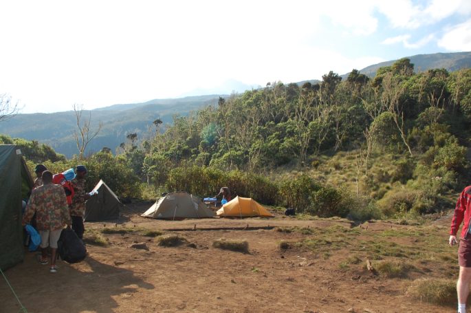 Trip  Beginning and Camp 1